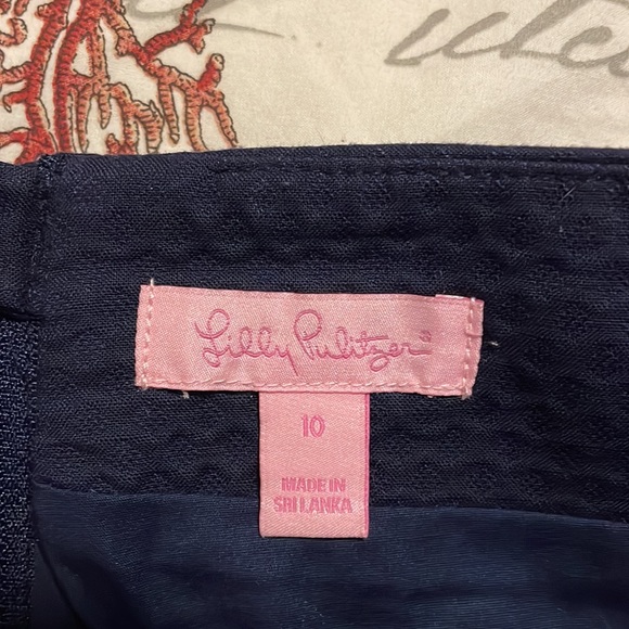 Lilly Pulitzer Navy Skort - Picture 4 of 5
